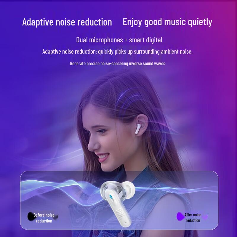 JBL Tune Beam 2 Active Noise Cancelling True Wireless Sport Earbuds