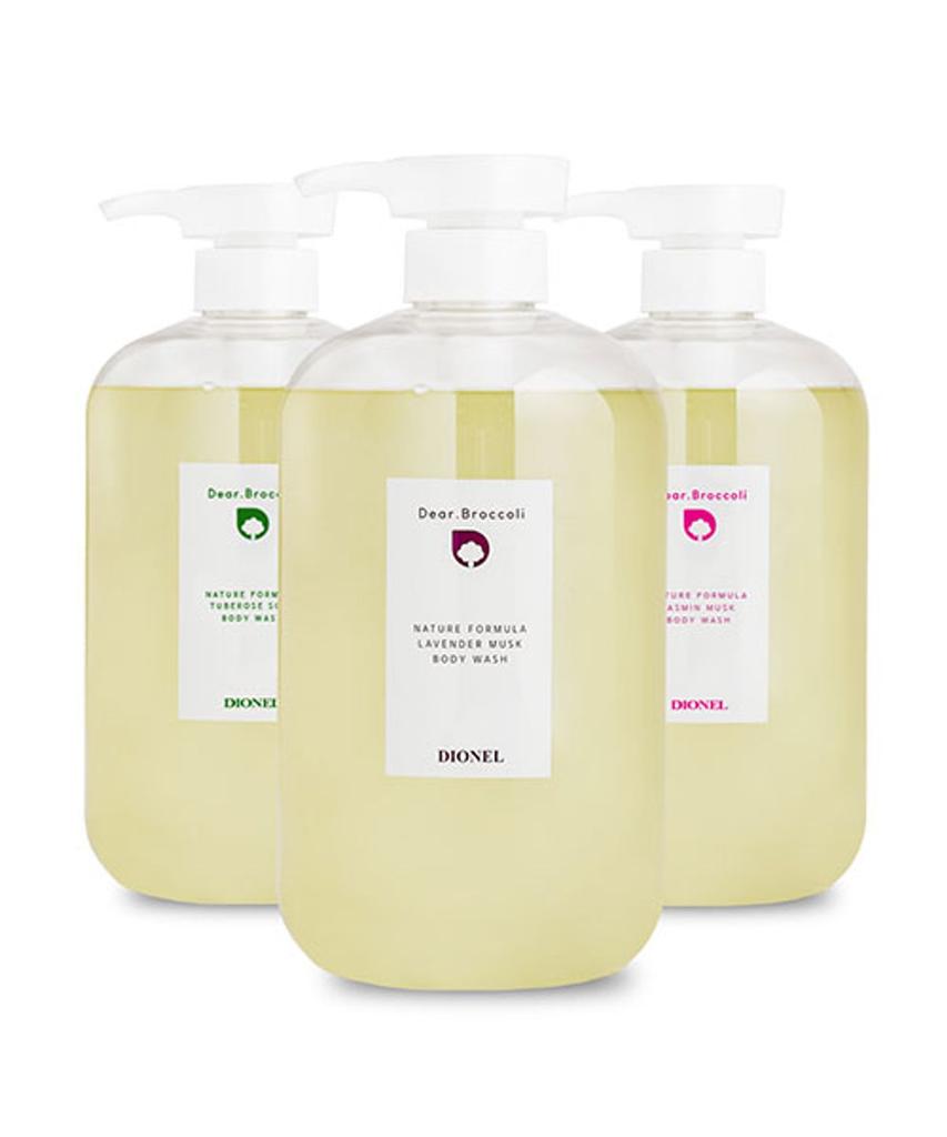 Dear Broccoli Body Wash Lavender Musk 1000ml