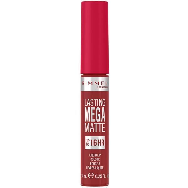 Rouge à lèvres - RIMMEL LONDON - 500-fire Starter - 74 Ml - Fini mat - Application au pinceau