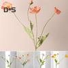 Искусственный цветок со стеблем, реалистичный домашний офисный стол, центральная часть свадебного искусственного цветка, ветка, искусственная цветочная композиция, украшение, реквизит для фото