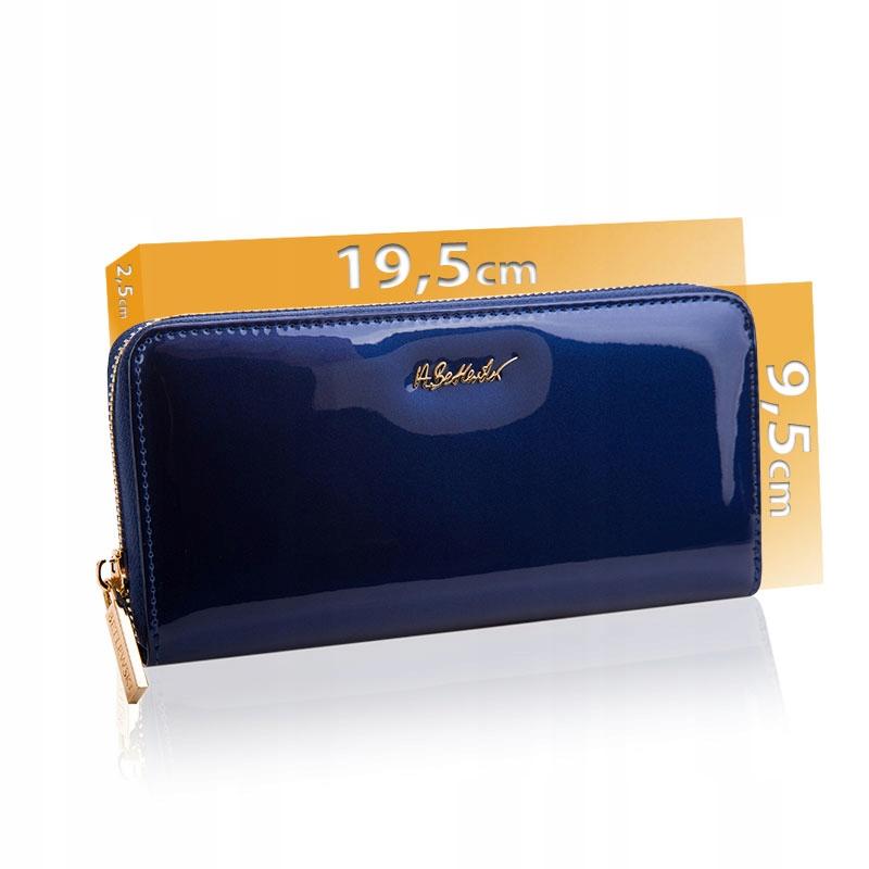 BPD-VS-5201 NAVY Women' wallet SHINY + CERTIFICATE