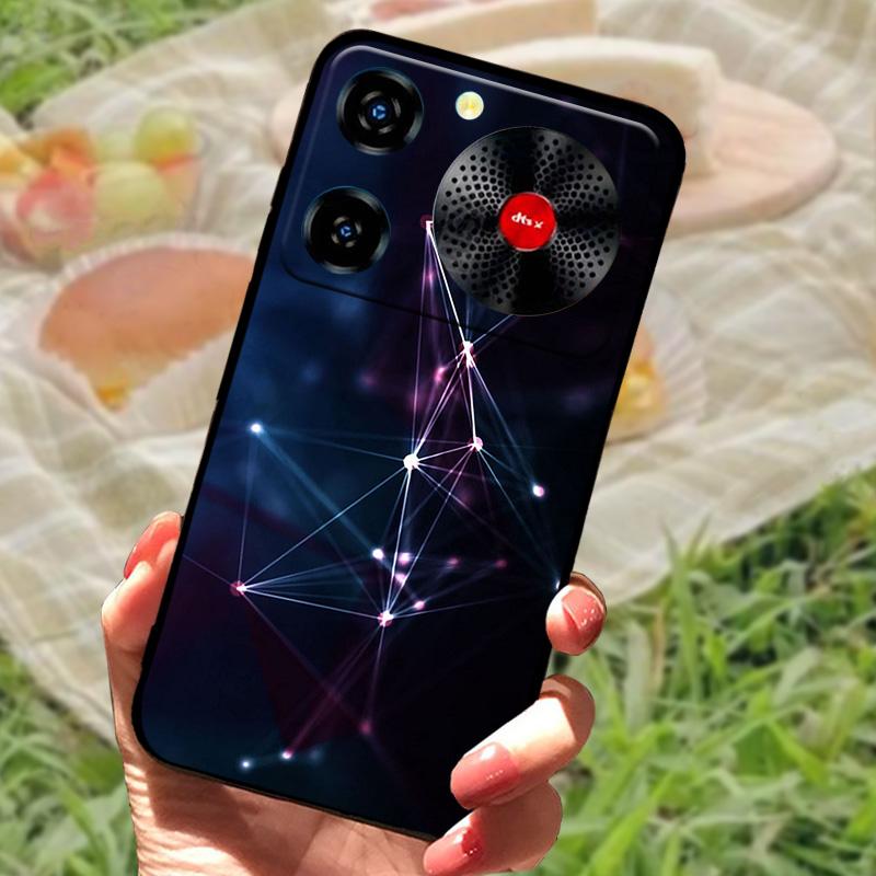 For ZTE Nubia Music Case Shockproof TPU Silicon Black Bumper Cover For ZTE Nubia Music Phone Cases Cute Back Cover Fundas Capa