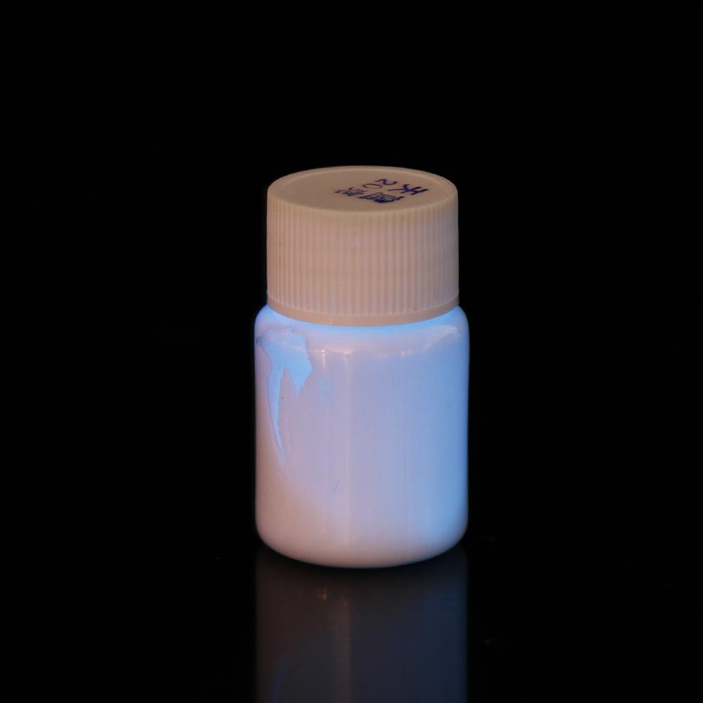 20г Декорация Яркая Вечеринка Акриловый Светящийся В Темноте Пигмент Люминесцентная Краска