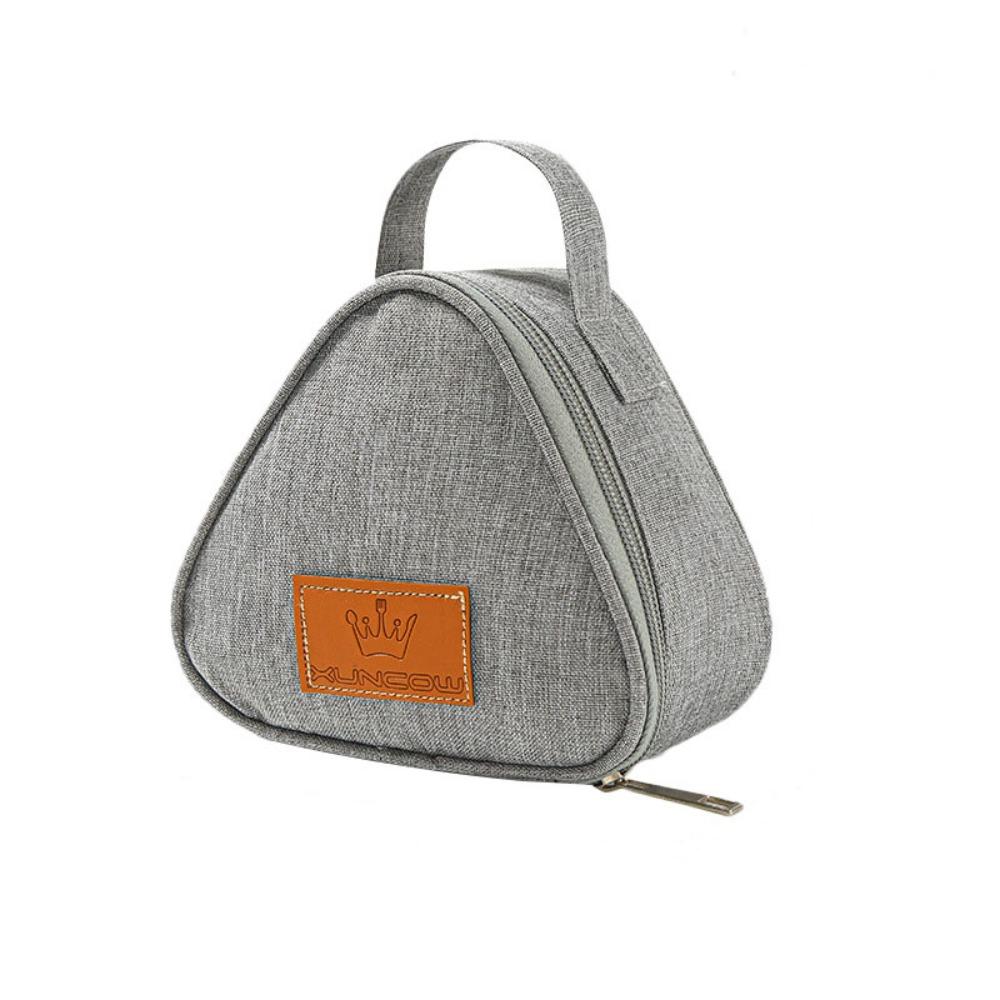 High Quality Portable Triangular Insulation Bag Aluminum Foil Mini Student Rice Ball Bag Durable Lunch Carry Bags