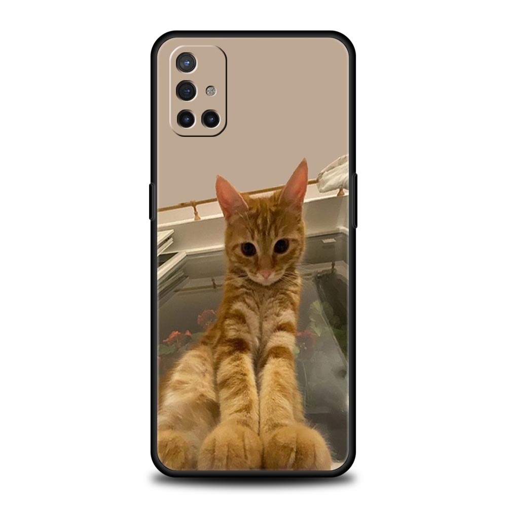Забавный чехол для телефона с изображением животного-кошки для OnePlus 15 13 12 11 10 9 8 15T 13T 10T 7T Pro 13R 12R 9RT 8T Nord 4 N10 2T CE 2 3 5G