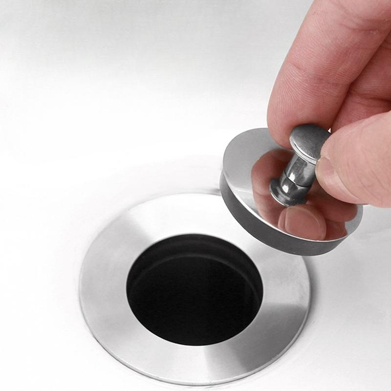 4 шт., 35 мм, универсальная резиновая пробка для раковины, сливные пробки для умывальника, ванны, ванной комнаты, прачечной, кухни, подходит для сливного отверстия 33-37 мм