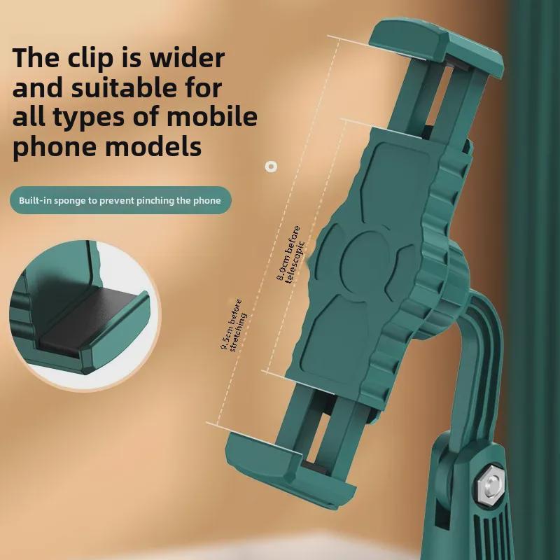 Невидимая подставка для мобильного телефона: Выдвижной настольный держатель для ленивых прямых трансляций и онлайн-занятий
