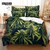 Banana Leaves Duvet Cover Set, Fashion Bedding Set, Soft Comfortable Breathable Duvet Cover, For Bedroom Guest Room Decor