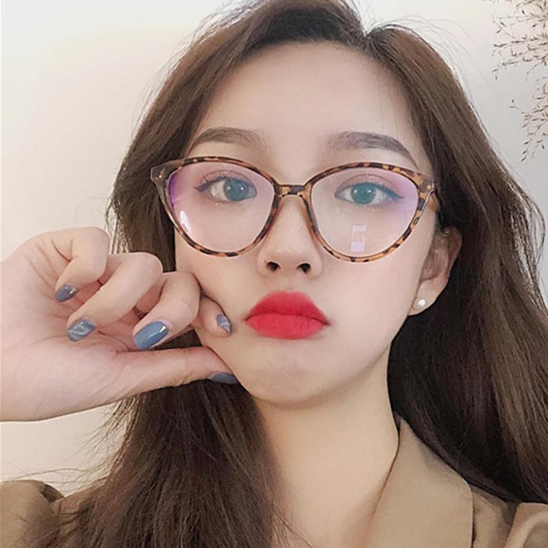Маленькие очки «кошачий глаз» Xiangfeng для женщин, высококлассные очки с плоским светом и зеркальным покрытием, ретро, ультралегкие, с защитой от синего света, оправа 1015