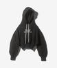 Худи Mwl Crop из двойного джерси - Черный