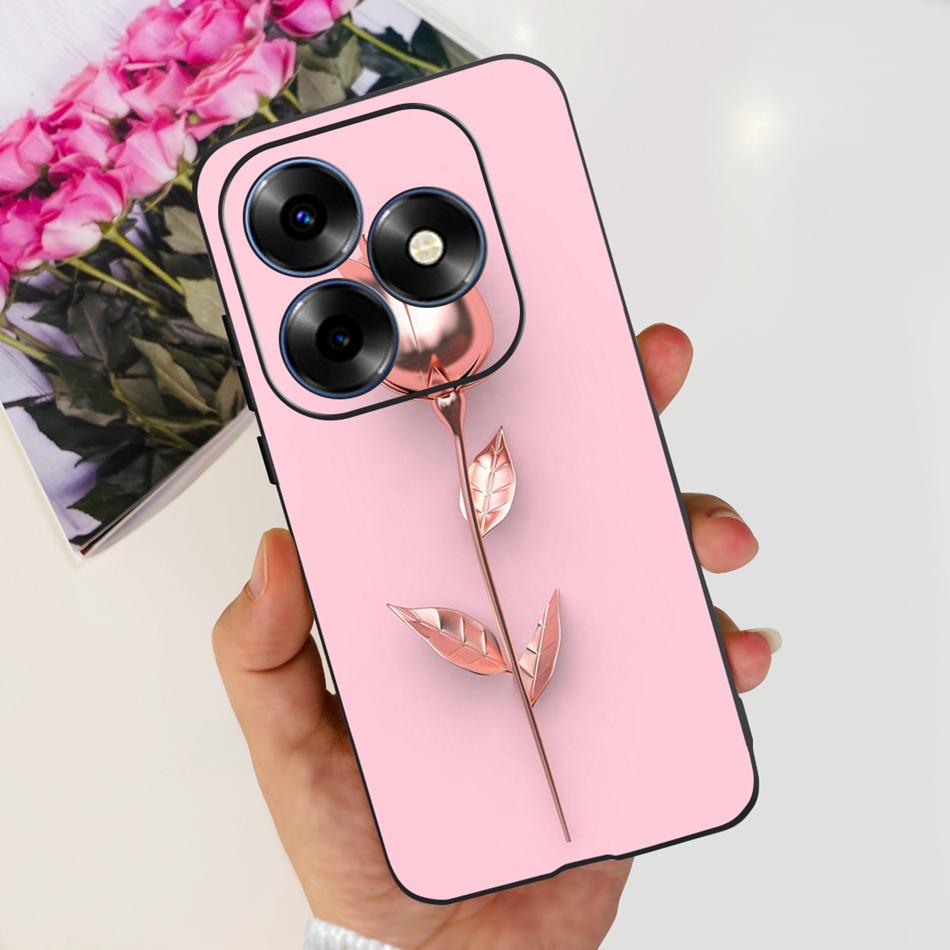 Для чехла Itel S23 Plus S681LN itel S23 S665L Модный Элегантный Расписной Мягкий Силикон ТПУ Задняя Крышка Телефона Для Itel S23+ S23Plus
