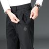 Men's Autumn/Winter Straight Fit Elastic Casual Pants