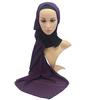 Muslim Hijab Women Lady Plain Bubble Chiffon Scarf Hijab Wrap Shawls Headband