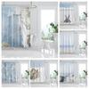 Waterproof Fabric Shower Curtain Bathroom Curtain Accessories 180x200 Bath Curtain for Shower 240*200 Nordic Boho Decor 240x200
