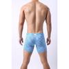 [Whaninti] длинные боксеры мужские трусы-боксеры с открытым передом Впитывают пот и быстро сохнут Свободный дизайн всесезонный синий S