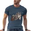Baby Screech Owls Tshirt Retro Style Print Casual Top