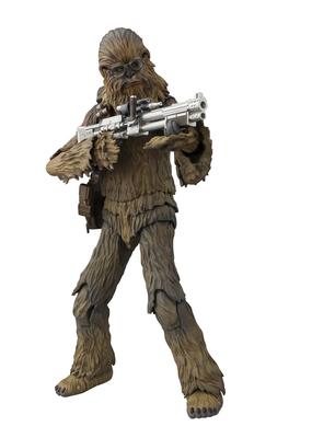 TAMASHII NATIONS Звездные войны Чубакка Приблизительно 175 мм АБС ПВХ Окрашенная Подвижная Фигурка S.H.Figuarts (СОЛО) &