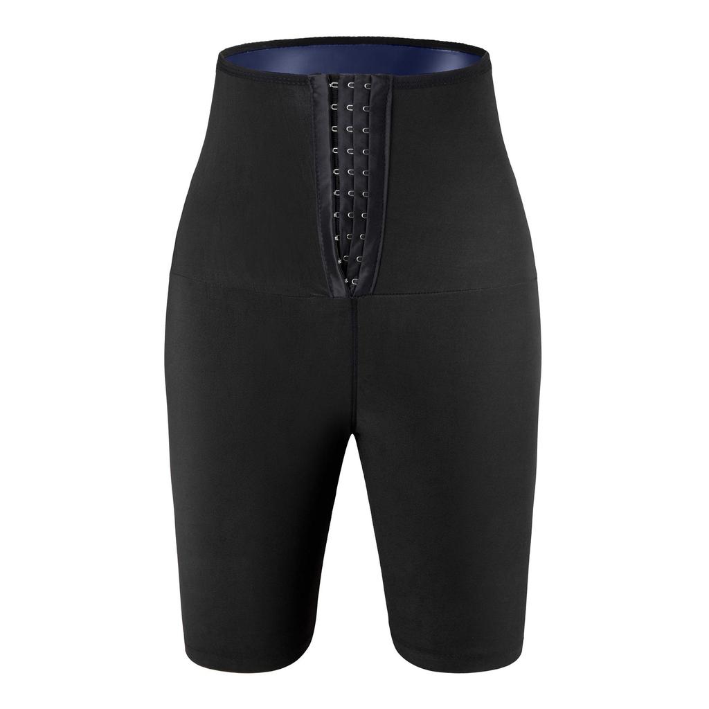 Мужские шорты для пота и сауны, термолеггинсы, шорты для контроля живота, тренажер для талии, корректирующее белье для похудения, тренировки, фитнес, спортивный формирователь тела