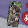 Cute Baby Monkey Animal Funda For Xiaomi Redmi Note 14 Pro 13 12 11 9 10 9S 10S 11S 12S Redmi 14C 10C 12C 13C Case