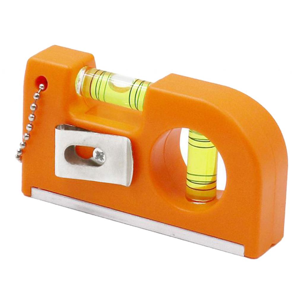 Portable Magnetic Small Pocket Level Tool with Two Bubble Spirit Leveler