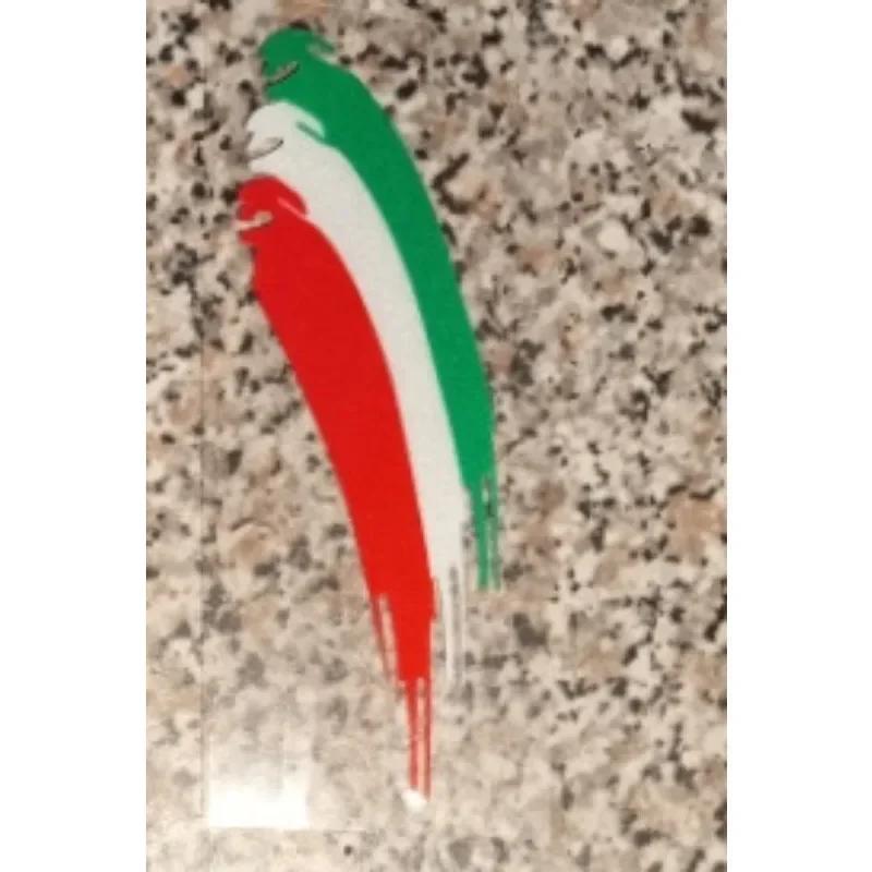 НОВАЯ наклейка на мотоциклетный шлем наклейка с флагом Германии, Италии, России и Франции гоночная наклейка триколор светоотражающие автомобильные аксессуары