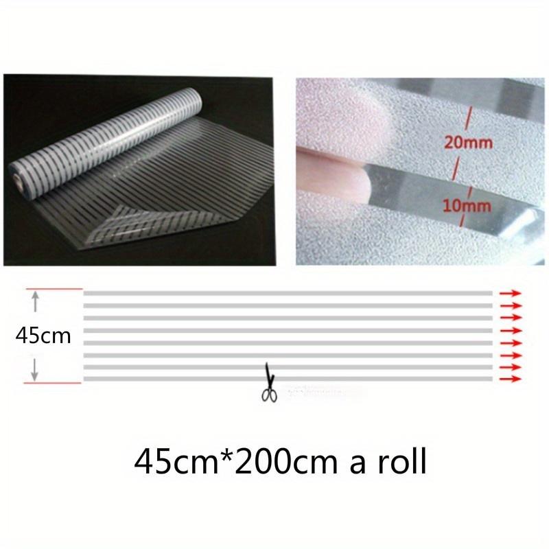 Горизонтальные полосатые наклейки на стекло офис ванная декоративная пленка статическая бесклеевая стеклянная декоративная оконная пленка