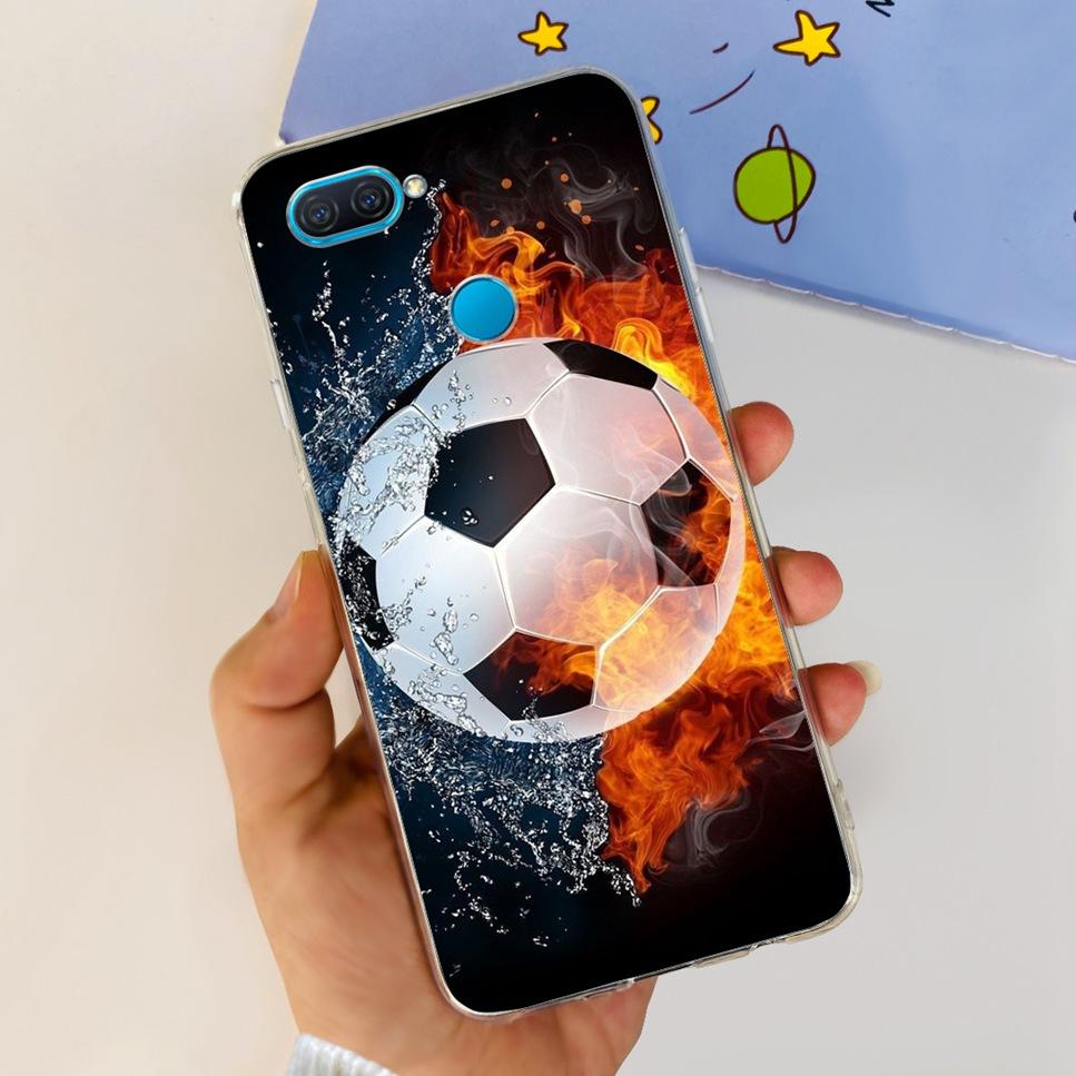 Case For Oppo A12 6.22" Cute Cartoon Dinosaur TPU Soft Silicone Clear Cover For Oppo A12 A 12 CPH2083 Phone Case Funda Bumper