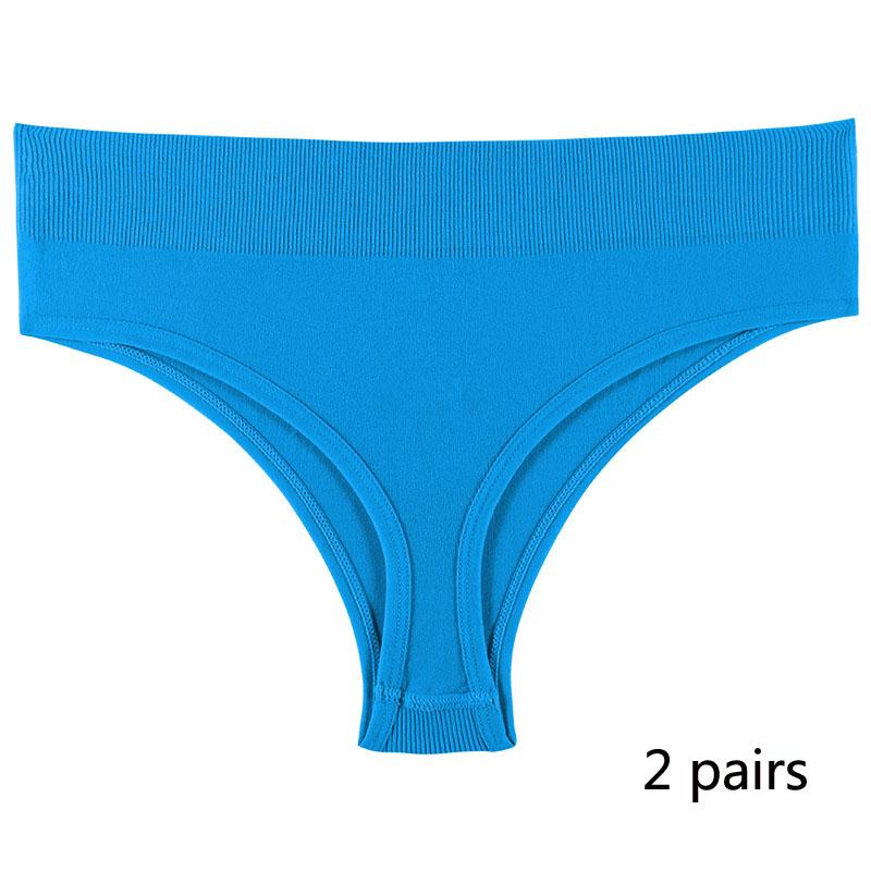Спортивное нижнее белье для девочек, бесшовные сексуальные невидимые трусики со средней талией для девочек, однотонные удобные спортивные трусики с надписью «T» для женщин