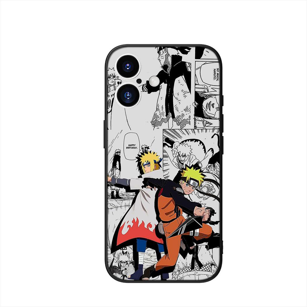 Uchiha Sasuke Narutos Namikaze Minato Case for Motorola Moto G54 G05 G24 G55 G85 G15 G57 G86 Power Edge 50 30 Fusion neo Pro