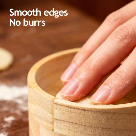Деревянный Формовочный Инструмент для Пельменей Круглая Ручная Пресс-Форма для DIY Оберток для Вонтонов Многоцелевой Инструмент для Пельменей для Домашней Кухни