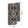 Animal Skin Wallpaper Brown, Beige and Black for Living Room and Bedroom 50x1000