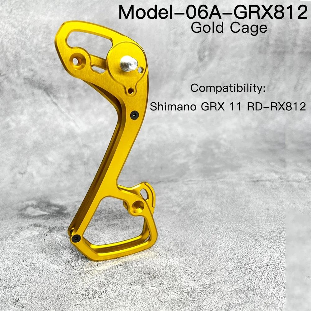 Gravel Rear Derailleur Cage Pulley Wheels for Gravel Derailleur Oversized Bearing For Shimano GRX 11-speed RD-RX812 RX817 Di2