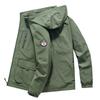 Spring Autumn Windbreaker Men Hooded Outwear Coats Man Loose Zipper Casual Thin Hooded Jacket Top Trendy Mountaineering Clothes