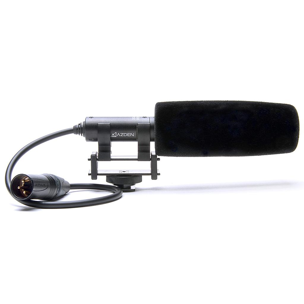 AZDEN Unidirectional Gun Microphone [SGM-PDII] External Gun Microphone