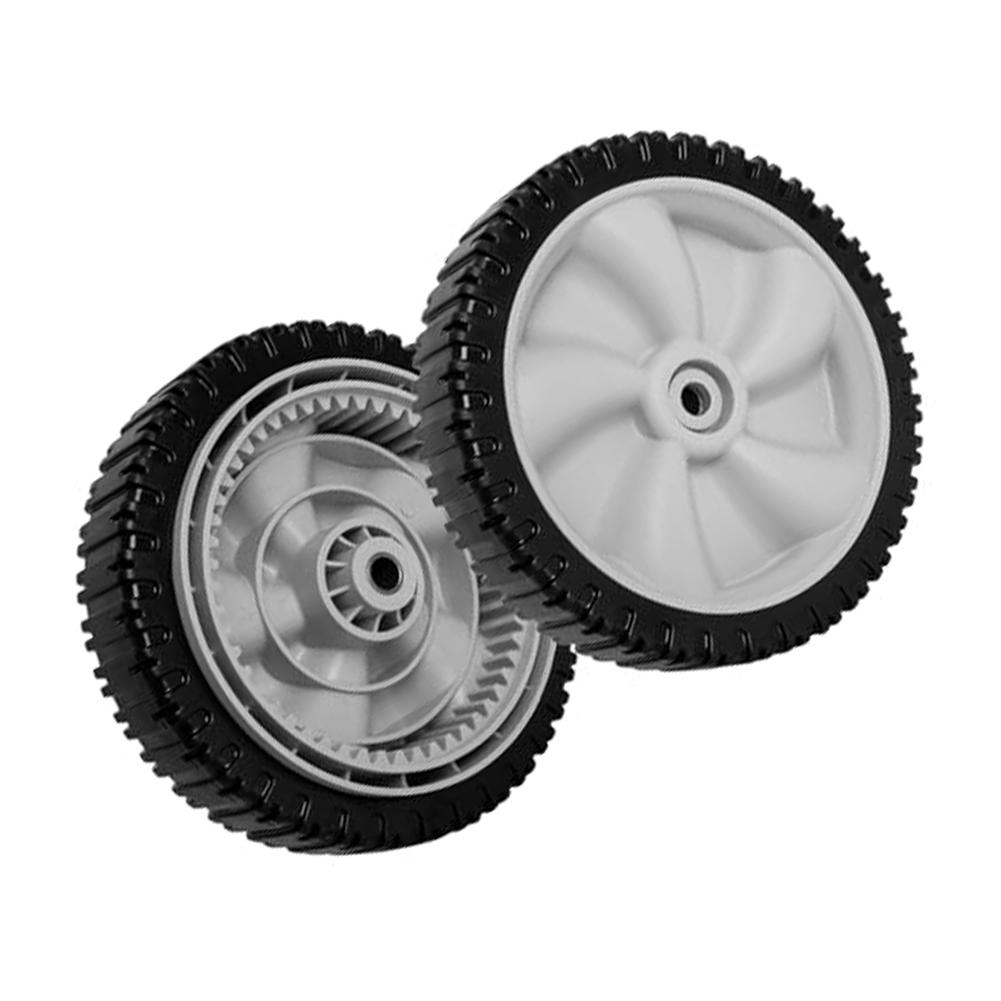 Колесо газонокосилки 8 дюймов Запасная часть номер 6340190A Совместимо с моделями For Craftsman и For YardMan для стабильной косьбы