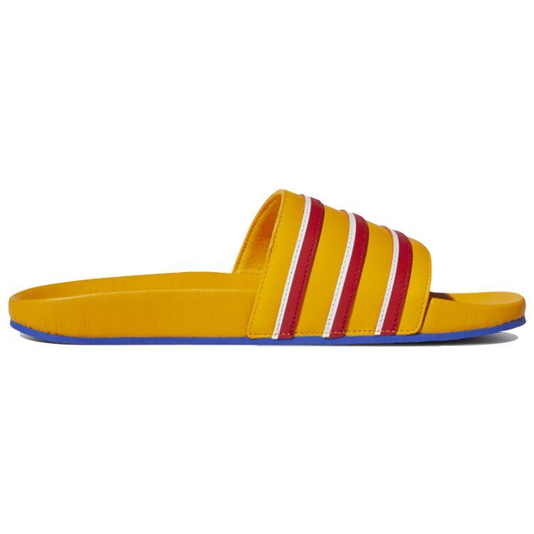 Eric Emanuel x adidas Adilette Slide Именные кроссовки Унисекс Оранжевый Цвет поставщика Ярко-синий H02574