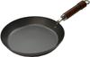 River Light Goku Japan Urushi Iron Thick Plate Frying Pan 24cm Iron Nitride Nitriding Compatible with IH Rust Resistant Made In Japan KU2324