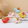 1Pc Gift Ornament Souvenir Gift Home Decor Festival Gift Resin Ornament Creativity Mascot Horse Ornament