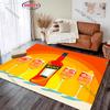 1PC Fashion Band A-Aper0l Carpet Indoor Floor S-Spritz Mat for Bedroom Living Room Kids Room, Office Large Area Decorative Rug