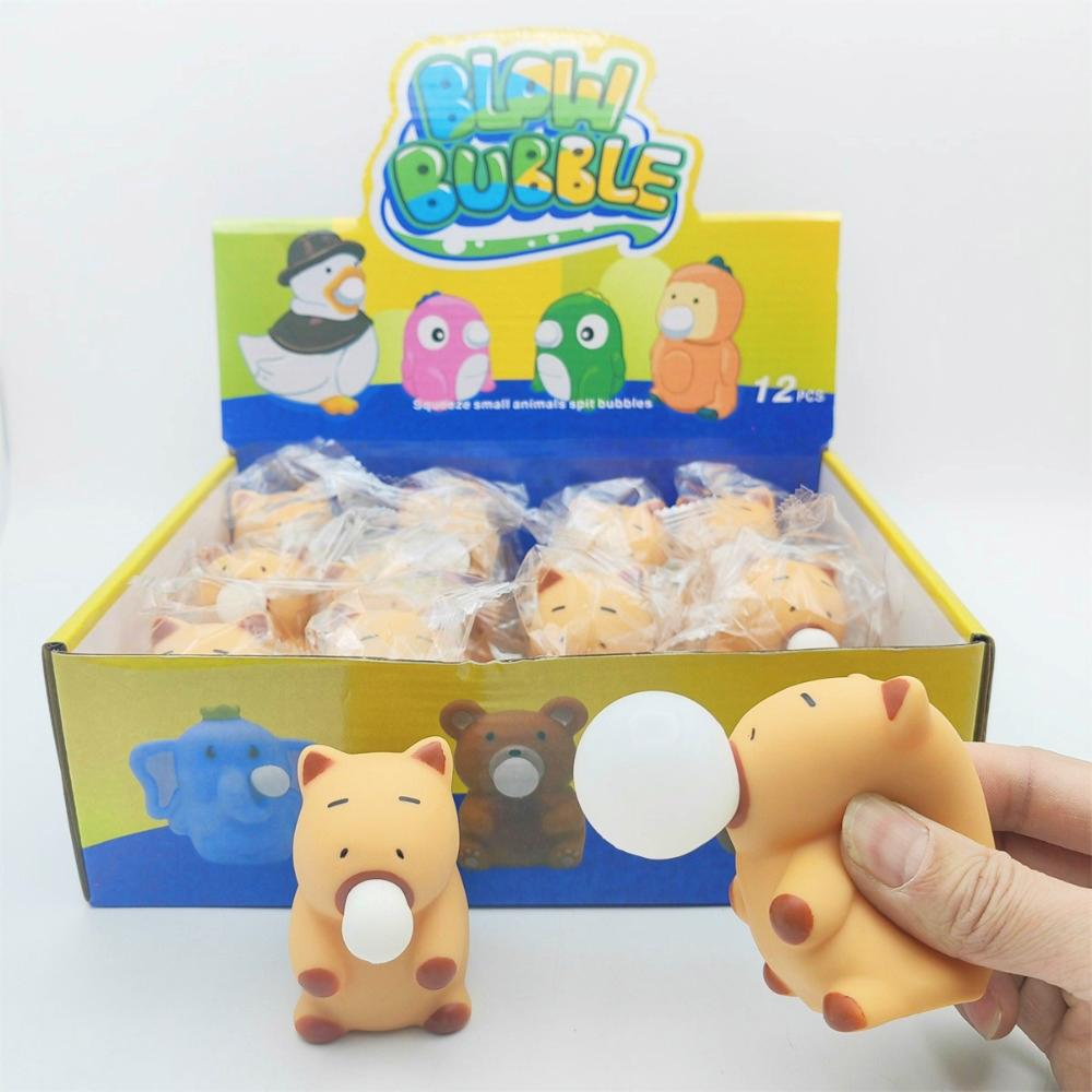 MIni Capybara Squeeze Toy Funny Cute Decompression Doll Release Anxiety Toy Unique Gifts