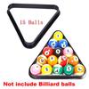 Plastic 15 Ball Positioning Snooker Holder Table Pool Accessories Billiard Rack Triangle Frame