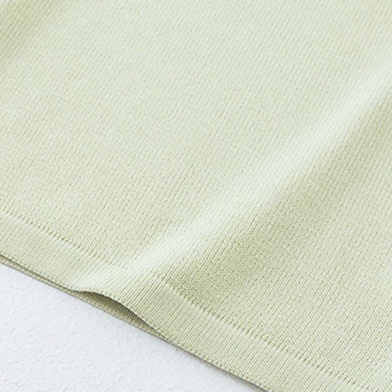 Детский вязаный топ без рукавов