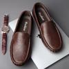 2026 Breathable Genuine Leather Men Loafers Fashion Casual  Business Driving Casual Shoes for Men Spring Autumn New Male Shoes