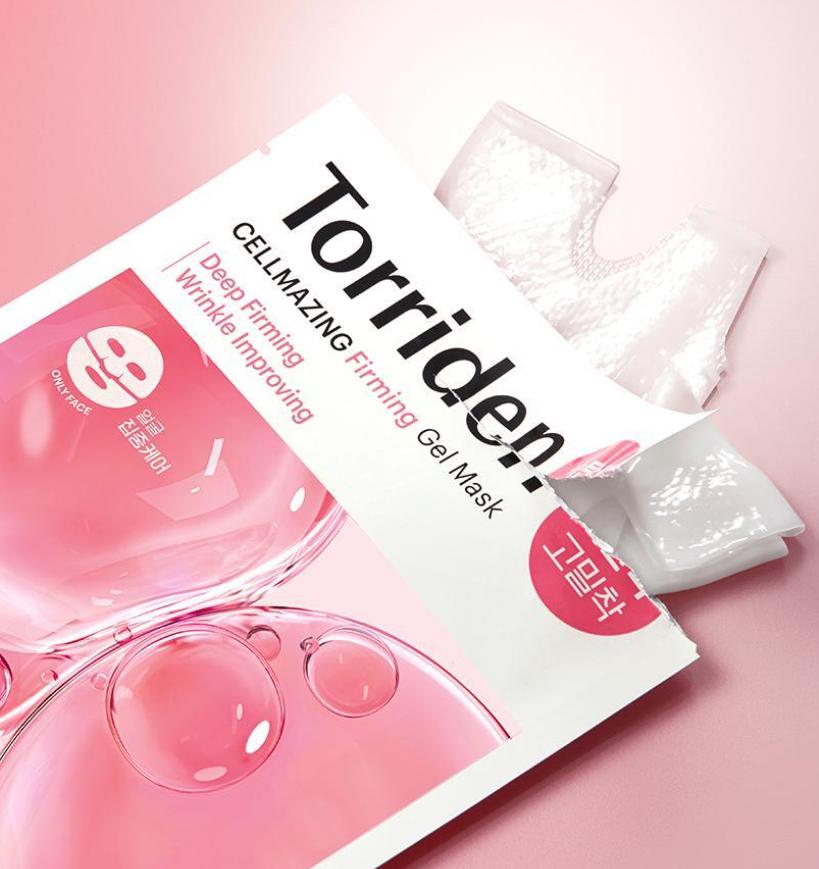 TORRIDEN Cellmazing Коллагеновая эластичная гелевая маска – Интенсивный уход за лицом (1 шт. / 5 шт.)