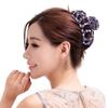 Korean Colorful Crystal New Acrylic Rhinestone Girl Banana Grips Hair Claws Hair Clips Crab Clamp