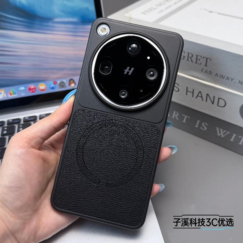 Чехол для OPPO Find X9 Ultra Find X8 Pro x8S, Магнитный, из ПУ-кожи, Электроосажденный ПК, Легкий Жесткий Чехол, Нескользящий Бампер