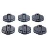 6Pcs Lock Cover Door Easy ABS Installation Rustproof Car Lock Protector for Jeep Wrangler