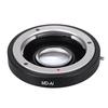 MD AI Lens Mount Adapter Ring with Corrective Lens for Minolta MD MC Mount Lens to Fit for Nikon AI F Mount Camera for