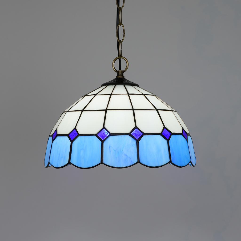 Винтажные подвесные светильники Средиземноморский барокко витражная подвесная лампа светодиодные кухонные осветительные приборы домашний лофт декор