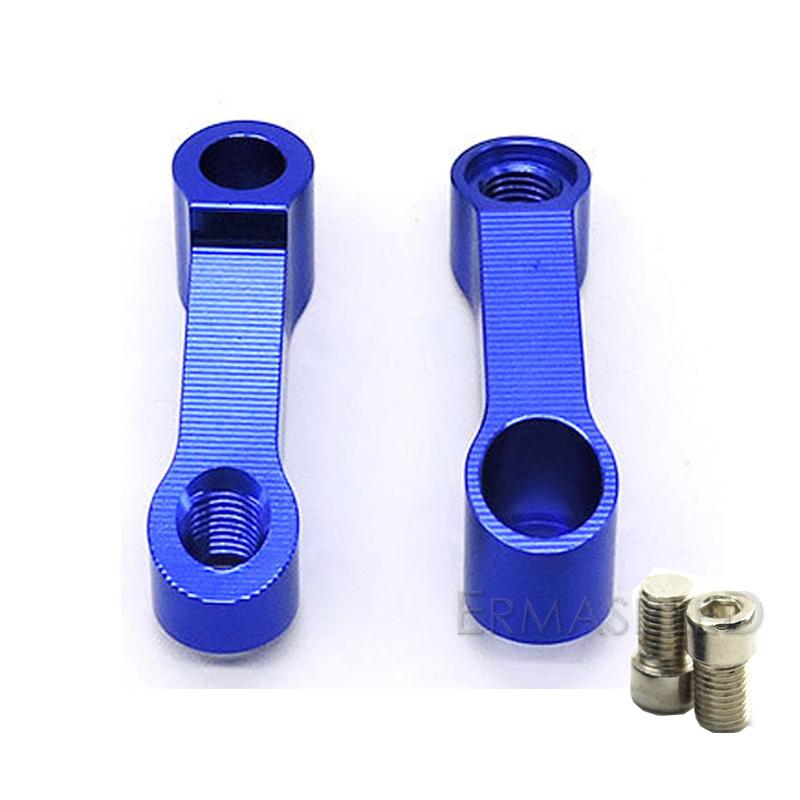 Алюминиевое зеркало заднего вида с ЧПУ для мотоцикла, удлинители, крепление на руль, зеркало, 10 мм, удлинительный адаптер для уличного мотоцикла